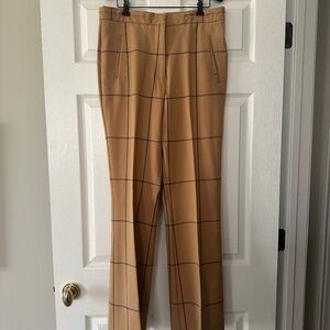 Anthropologie Tan and Black Pants